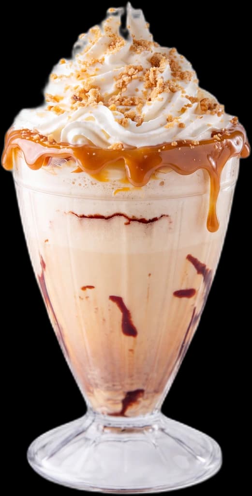 Milkshake Doce de Leite com Paçoca — Heróis da Coxinha
